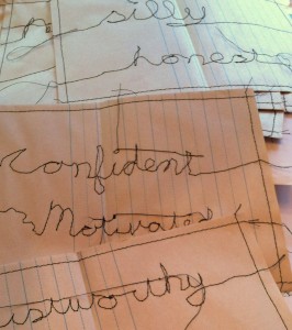 Pages from Indy Upcycle's Sketchbook Project Limited Edition Submission